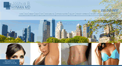 Desktop Screenshot of joshuabhymanmd.com