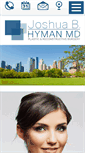 Mobile Screenshot of joshuabhymanmd.com