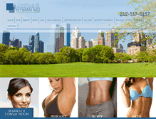 Tablet Screenshot of joshuabhymanmd.com